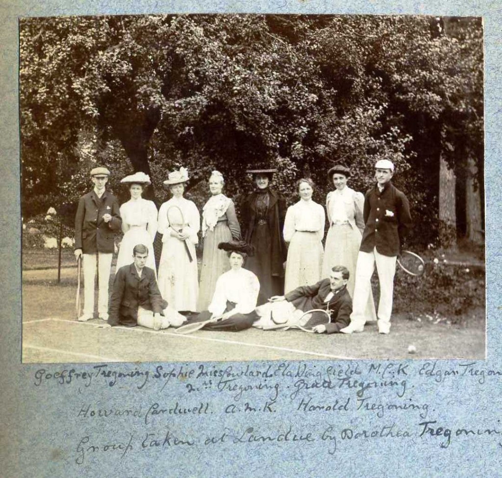 Tennis at Landue pre-war