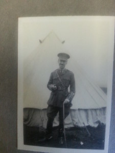 Bob (Robert Maitland Kelly) in uniform